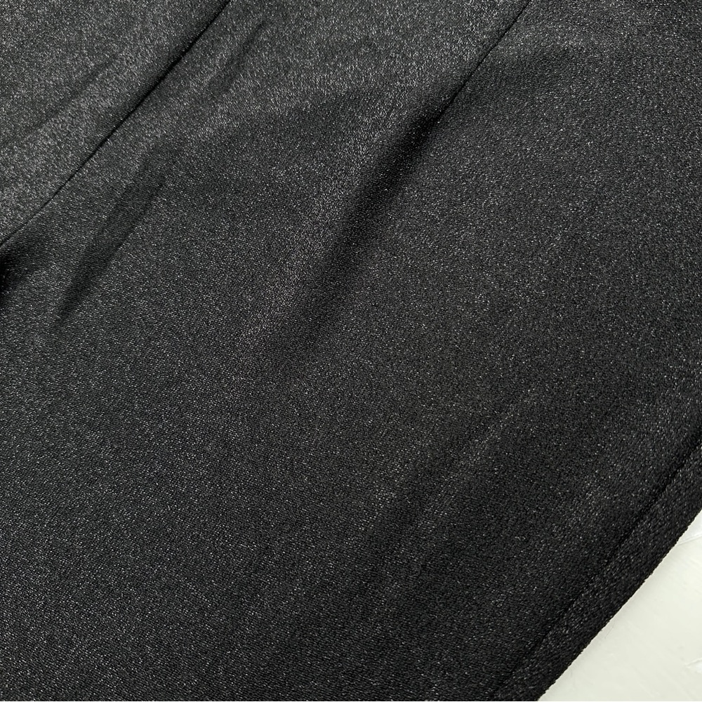 Torrid Pull On Flare Stretch Lurex Black Metallic Pants Size 3X - Picture 6 of 6